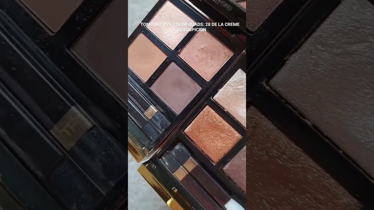 TOM FORD QUADS: DE LA CREME & SUSPICION 