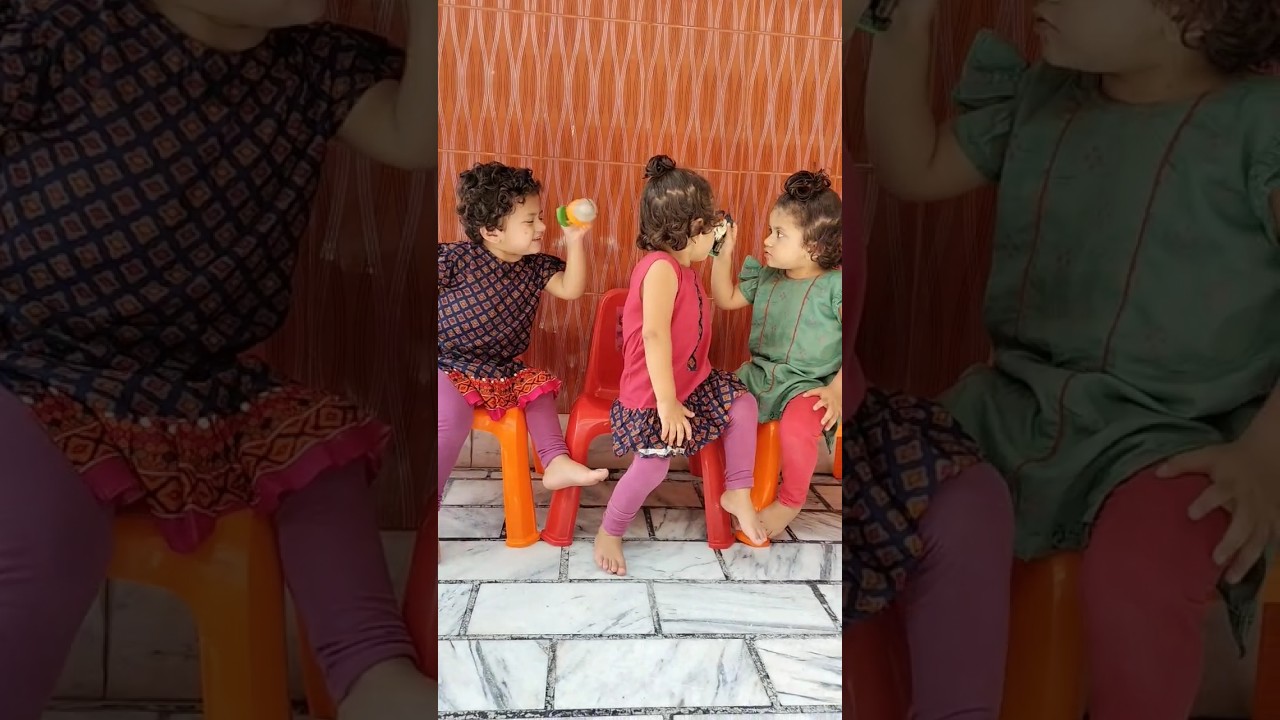 Anaya Alaya Dua #desi #trending #triplets #viral
