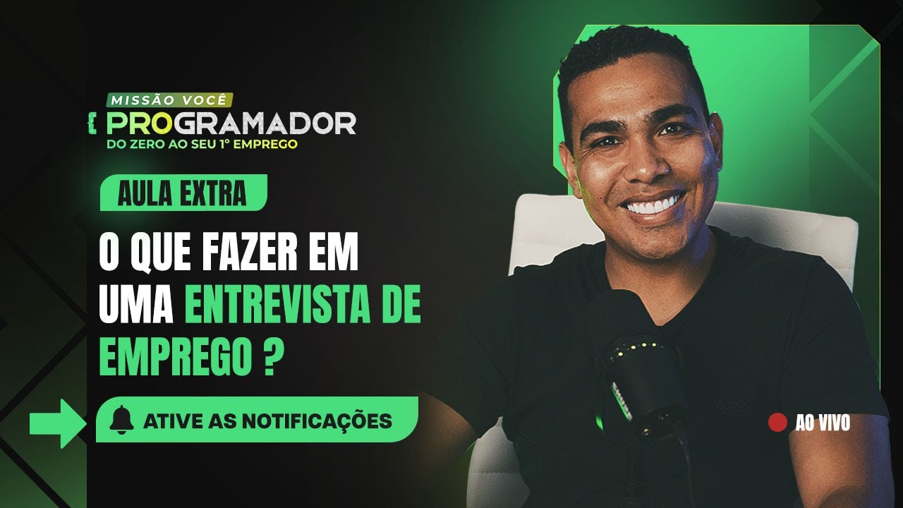 O que fazer em uma ENTREVISTA DE EMPREGO? Papo com o Recrutadora de TI
