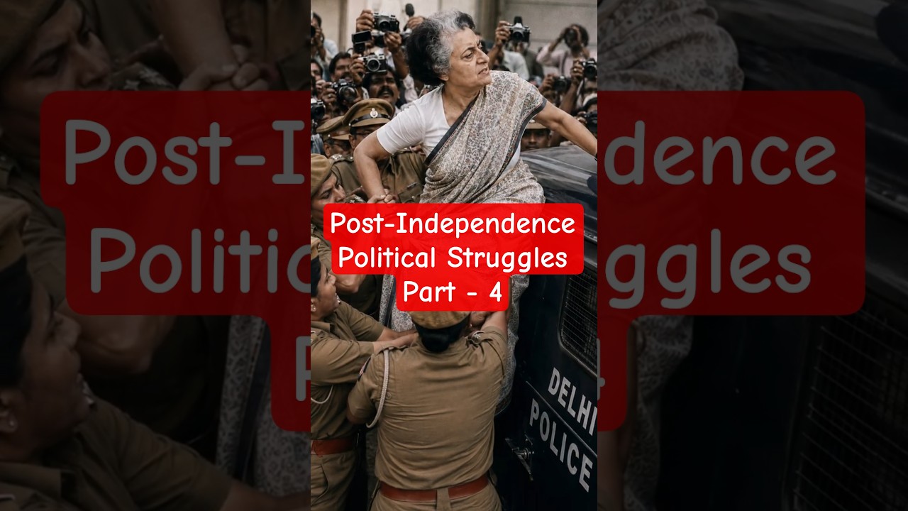 Part 4 | How Indira Gandhi Pulled Off the Greatest Comeback in Indian Politics! #youtubeshorts #t...