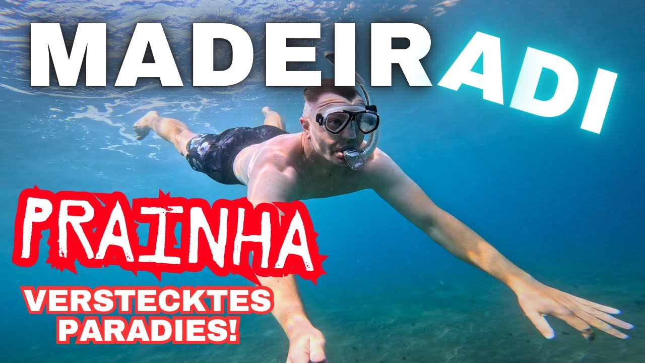 Der schönste STRAND auf Madeira? 🌴 Mein Geheimtipp! - Adi Vlog #349