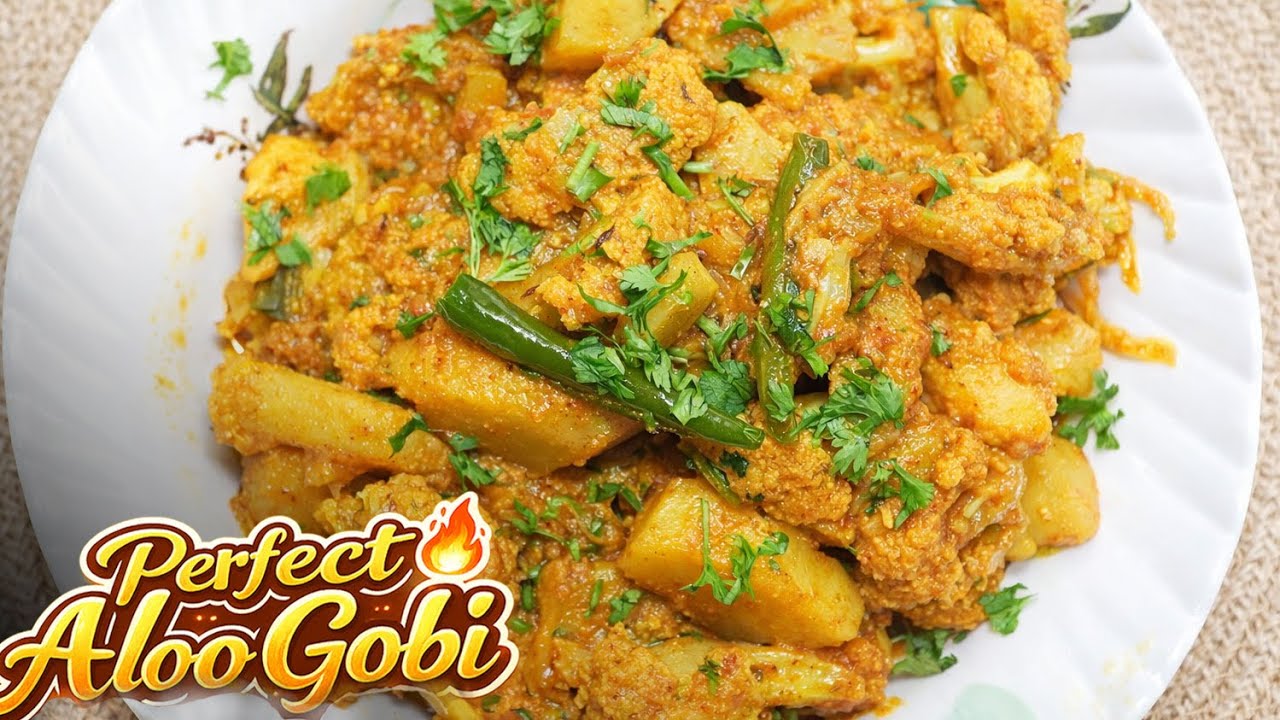 Aloo Gobi Sabzi Recipe | Easy & Tasty Indian Veg Recipe 😋