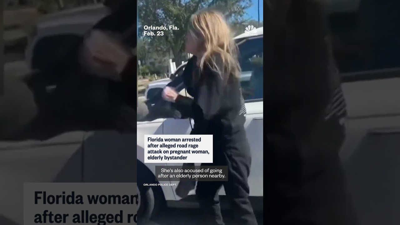 Florida woman arrested in alleged road rage attack