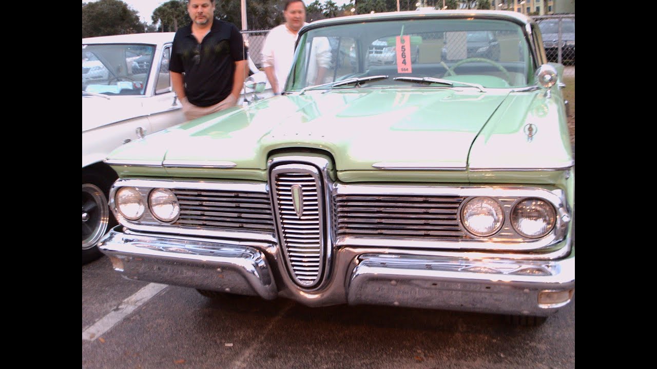 1959 Edsel Ranger Two Door Hardtop GrnWht OT010512