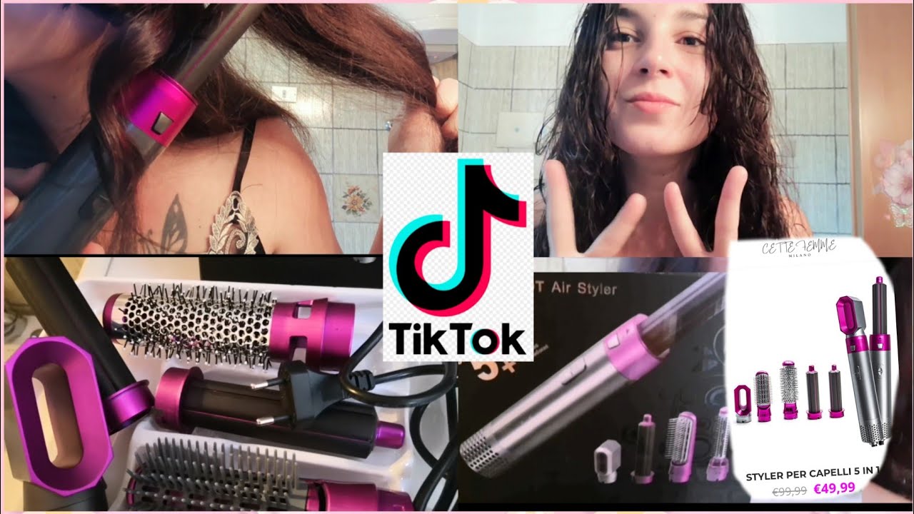 PROVIAMO INSIEME IL NUOVO AIR STYLER  5 In 1 VIRALE SU TIKTOK🤔... VALE 50,00€?!?