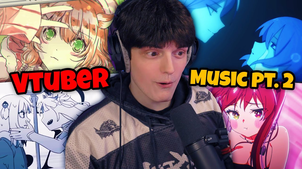 Reacting to VTUBER MUSIC for THE FIRST TIME pt. 2 (Gawr Gura, Marine, & more!)
