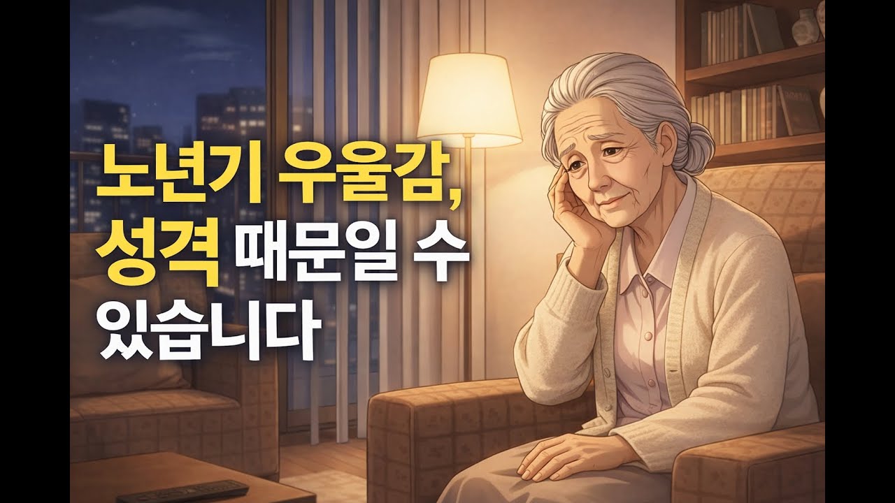 나를 지키는 힘｜노년기 우울감을 막아주는 일상의 작은 규칙들