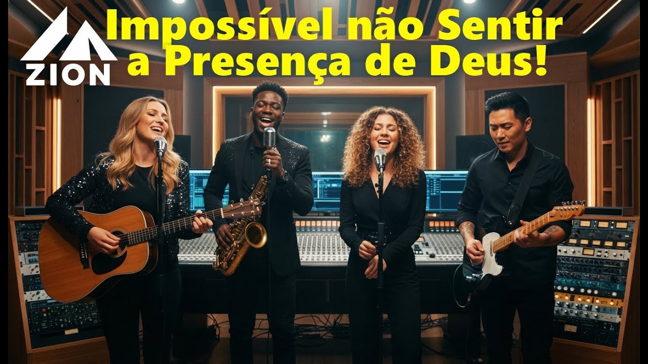 Banda ZION - SINTA A PRESENÇA DE DEUS com ESSES LOUVORES | Louvores | Louvor | Lançamento Nova