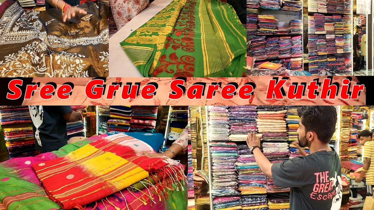 Sree Guru Saree Kuthir 🌸 Make This Pujo Extra Special 💃 Dress In Style This Pujo with Guru Kuthir