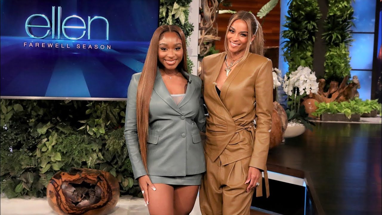 Normani Praises Ciara for Shaping Her as an Artist | Ellen Show (2021) HD