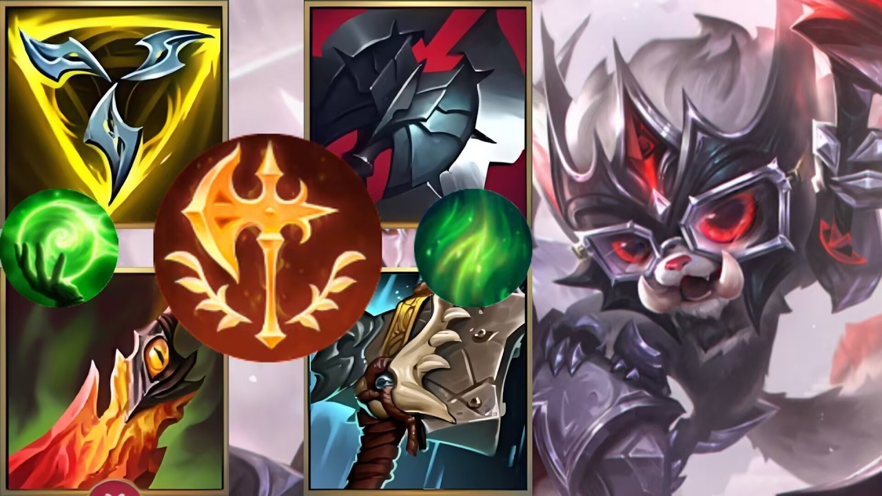 【LOL 手遊榜單大神】國服納爾絕活哥（Wild Rift Gnar）出裝符文搭配推薦，教你上分技巧對線細節