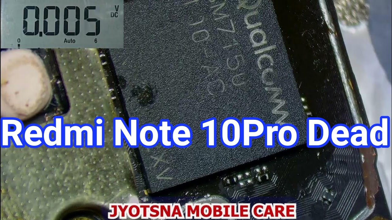 Redmi Note 10 Pro Dead Solution @JYOTSNA MOBILE CARE
