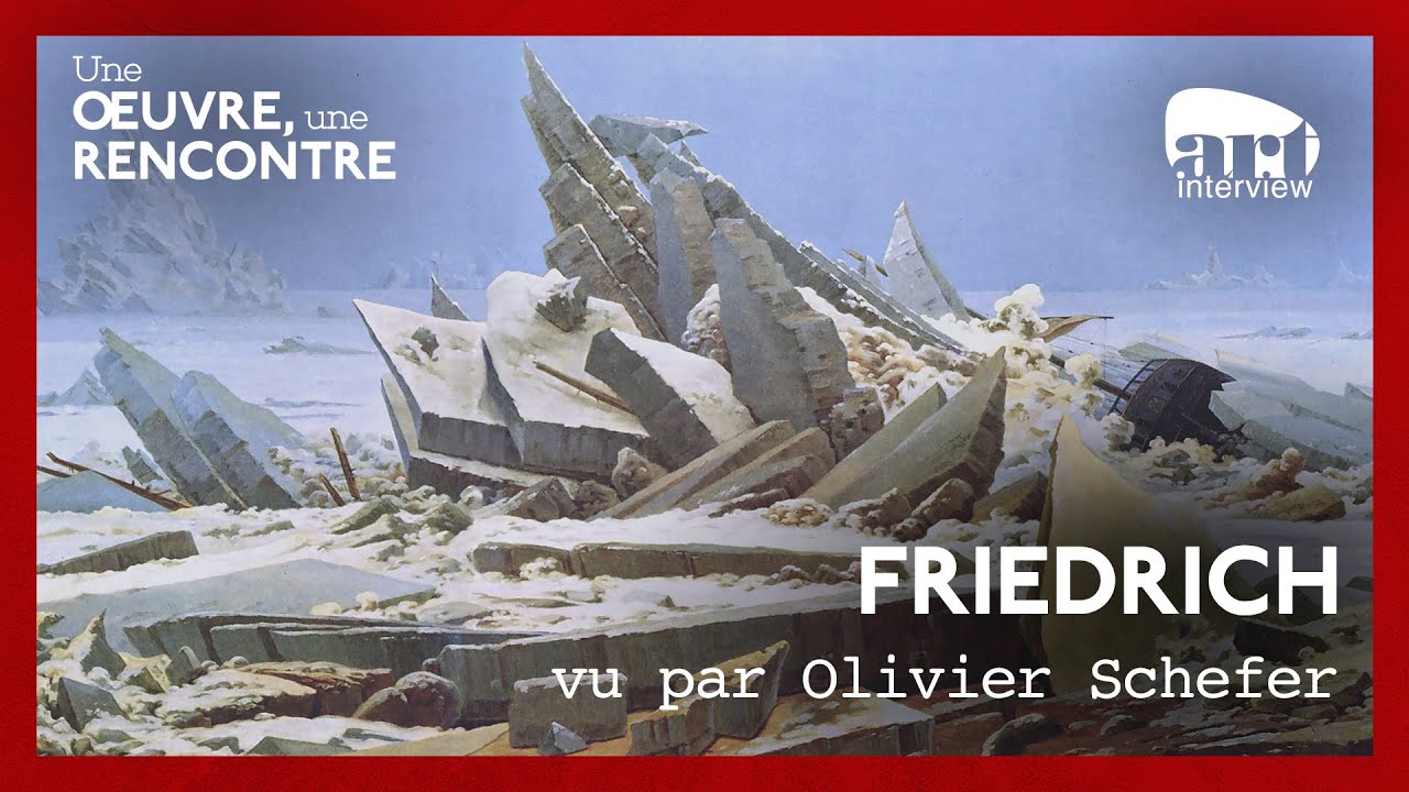 Olivier Schefer et la Mer de glace de Caspar David Friedrich, un dialogue intime.