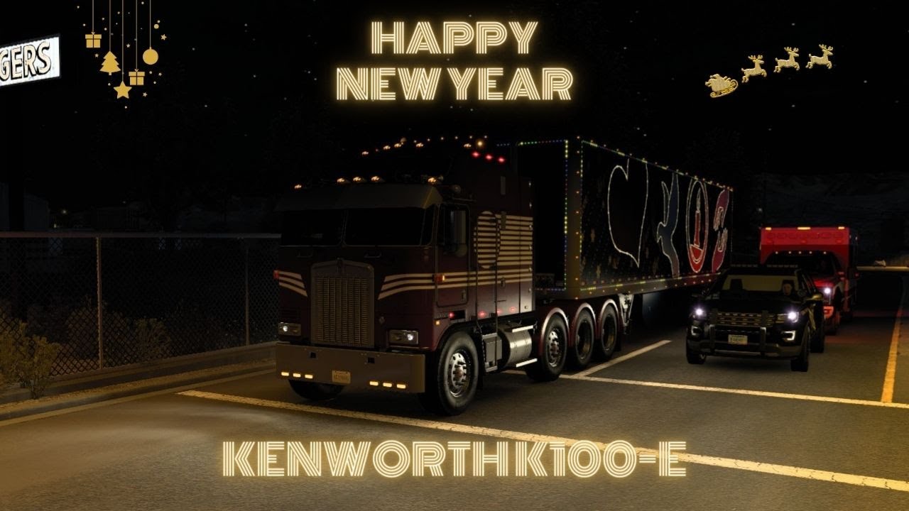 American Truck Simulator 1.46 Kenworth K100-E 1.46