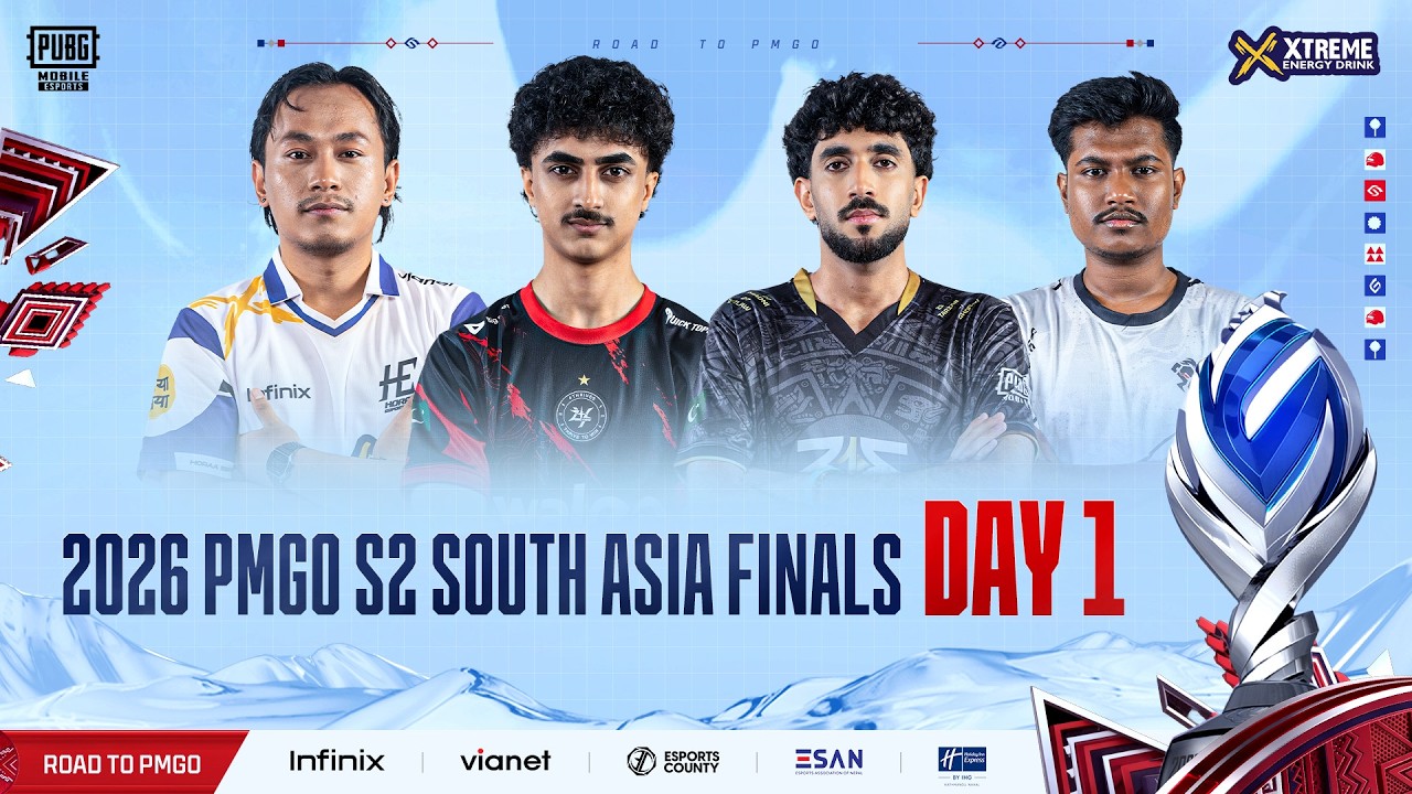 [UR] 2026 PMGO Season 2 South Asia Finals | Day 1 | The Battle for South Asia Begins