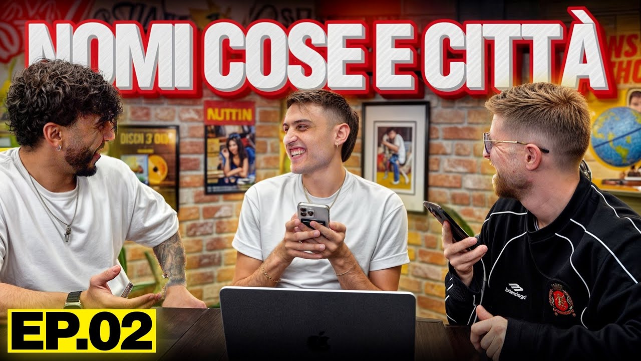 NOMI COSE CITTÀ IMBARAZZANTE - Abbiamo dato il PEGGIO di NOI ! | Awed, Riccardo Dose e Dadda