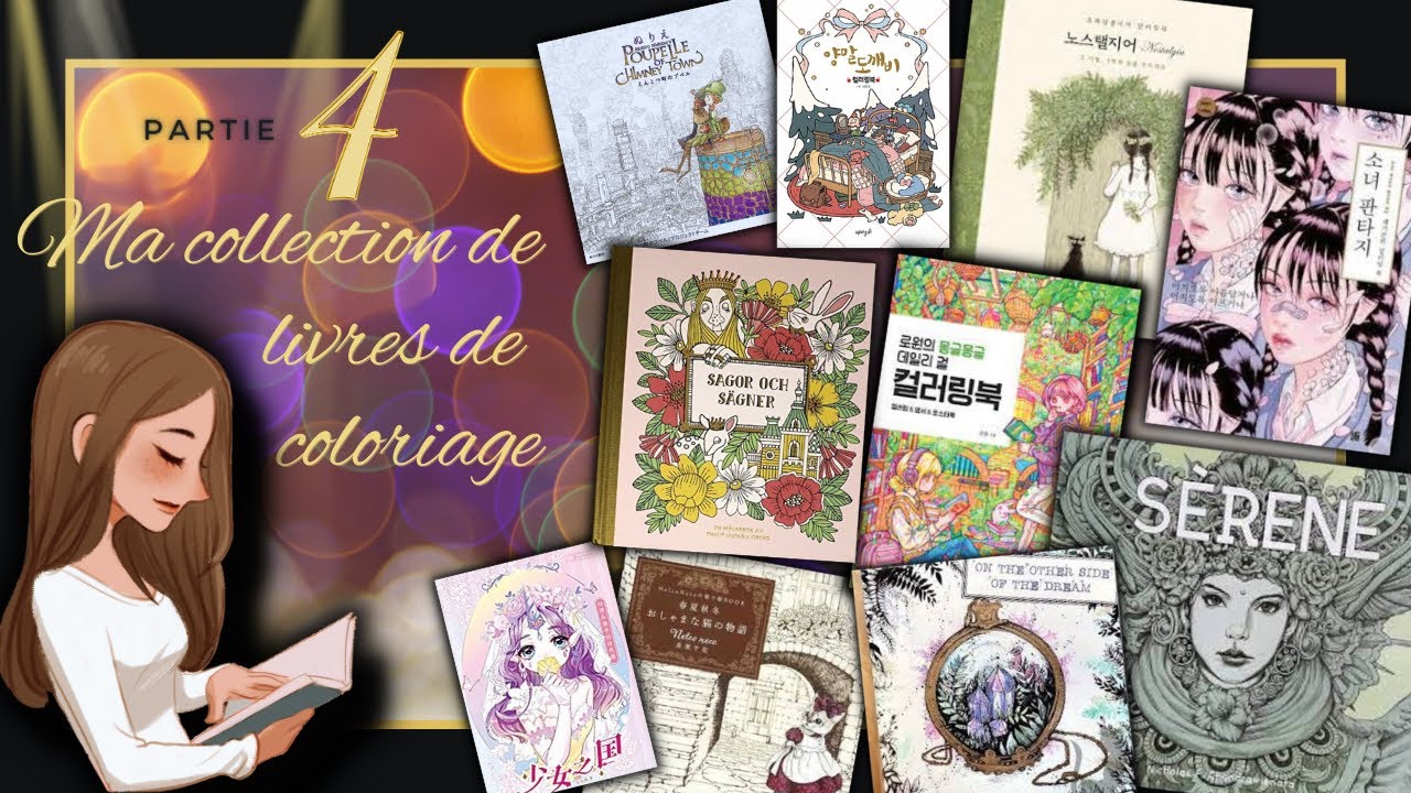 2023 Ma collection de livres de coloriage partie 4 - COLLECTION COLORING BOOK