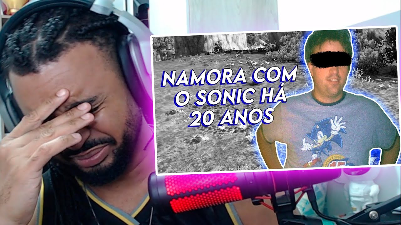 O fã mais nojento de Sonic | ALEXANDRE NA ÁREA #react