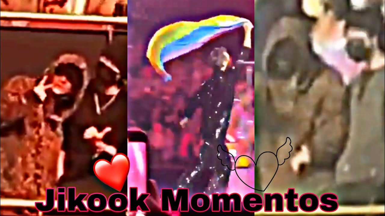 Jikook en Concierto de Harry💜JM puso su mano en el hombro de JK🥺cantaron falling😭JM ojitos llorosos