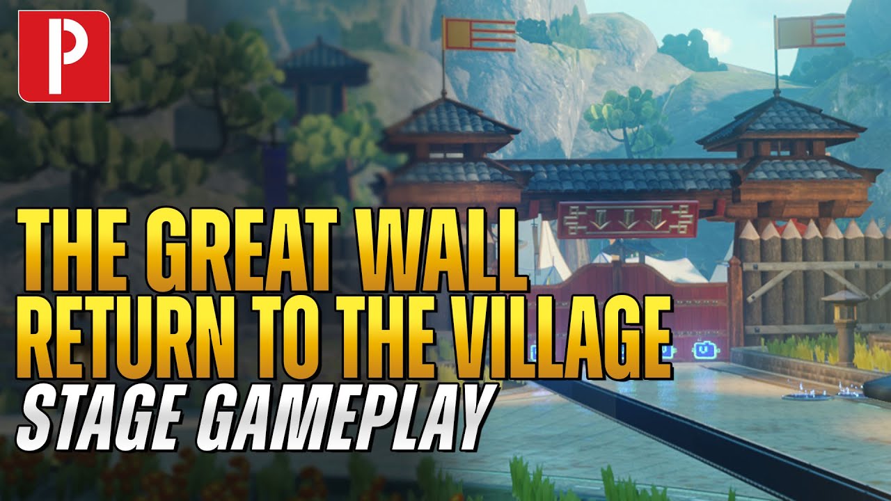 The Great Wall - Return to the Village Stage Gameplay (Mulan) | Disney Speedstorm