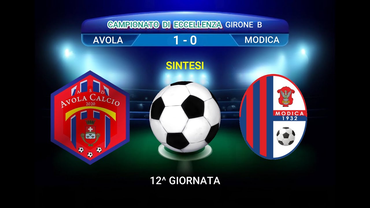 SINTESI VIDEO - CITTA' DI AVOLA - MODICA - ECCELLENZA GIRONE B      2024/2025 .