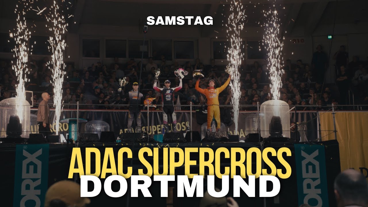 Mein ERSTES Podium im Supercross🤩🥉/ ADAC SUPERCROSS DORTMUND 2024