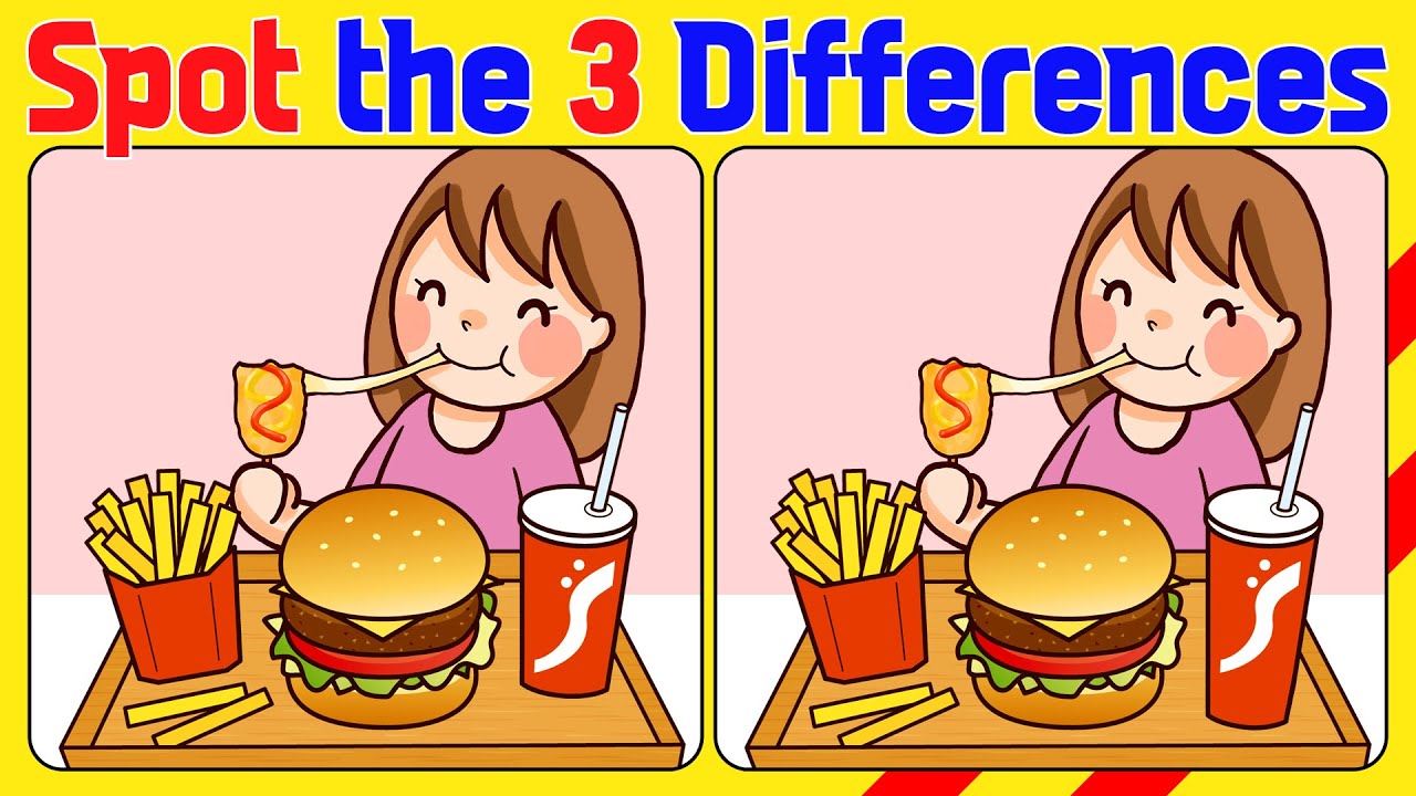 🧠🧩Spot the Difference | Puzzle Games 《A Little Difficult》