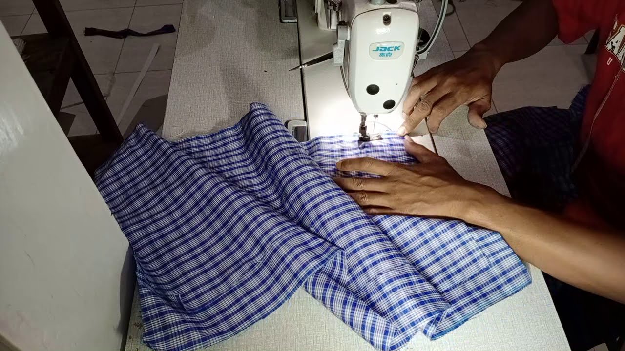 Cara Membuat Pola Celana Kolor di lanjutkan Cara Menjahitnya 