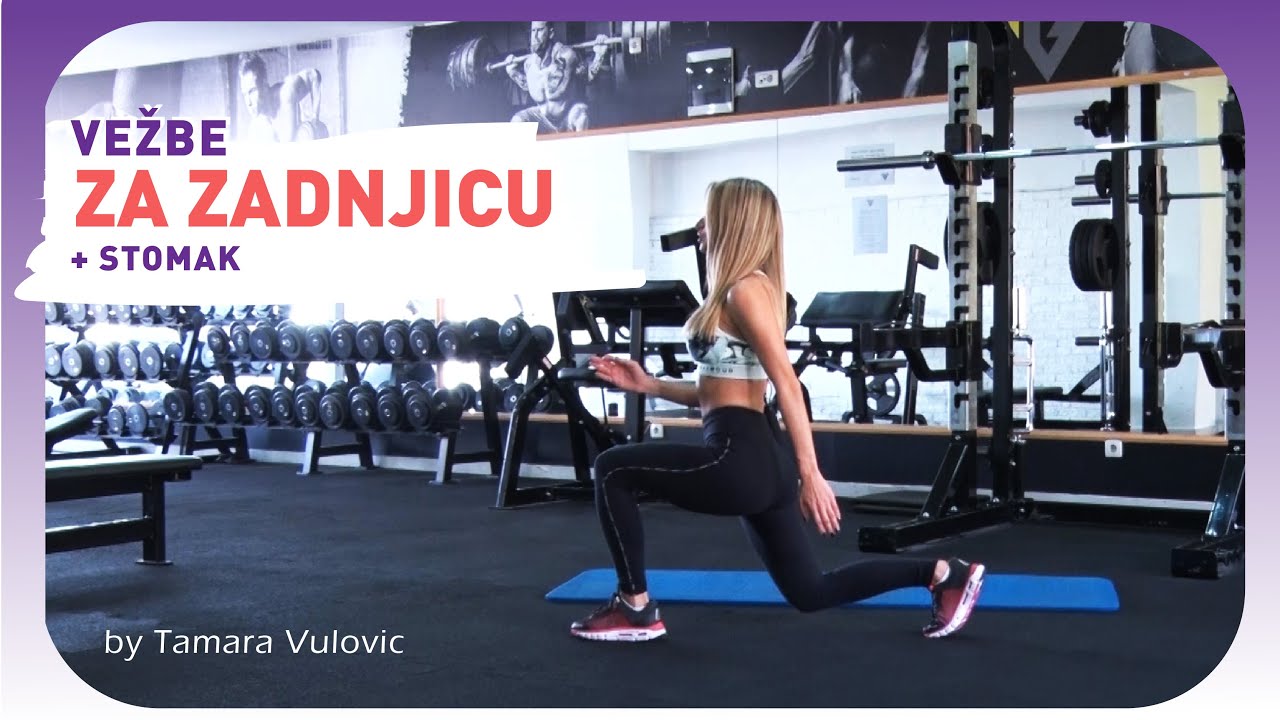 Tamara Vulović - Moj plan za zdrav dan - TRENING ZA NOGE I STOMAK
