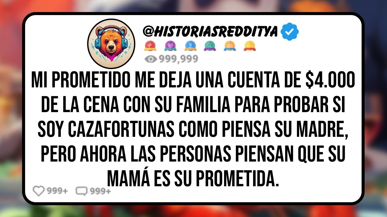 Mi PROMETIDO me Deja Sola con una Cuenta de $4.000 Luego de Cenar con su FAMILIA Para Probar si ...