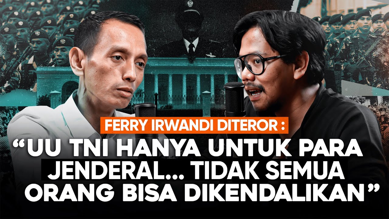 FERRY IRWANDI DITEROR: 