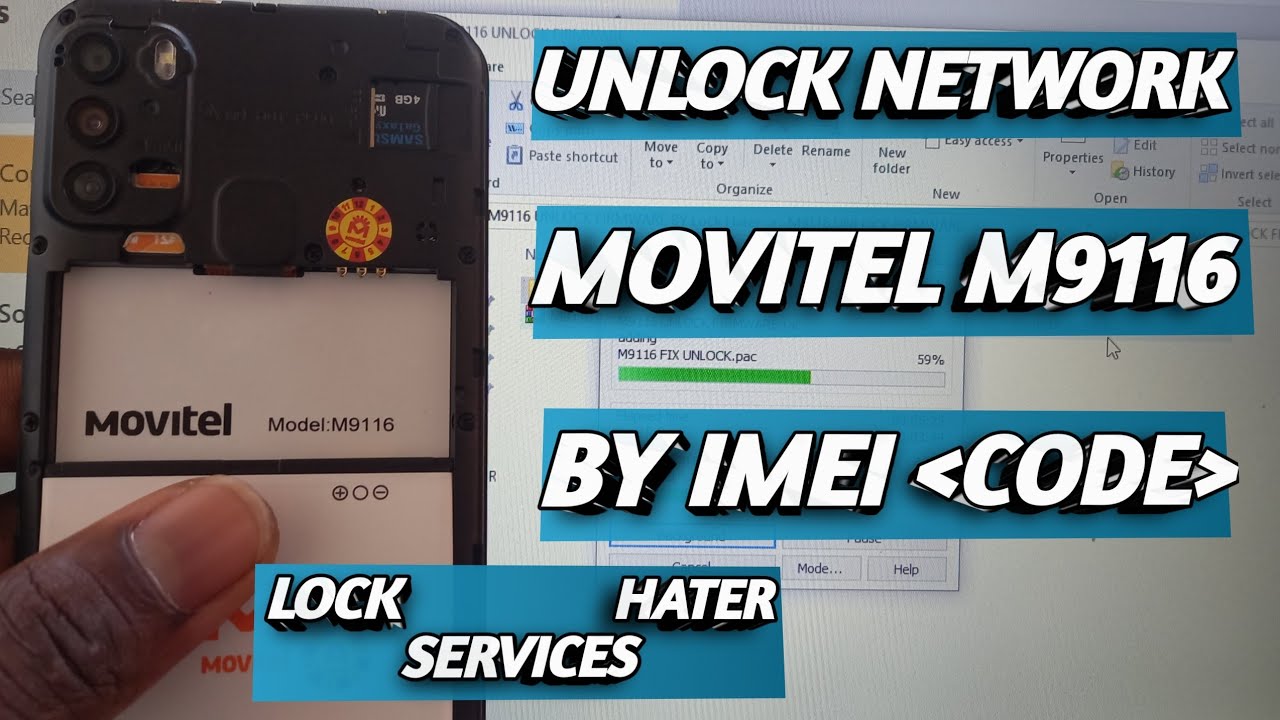 Movitel M9116 Unlock Network Como desbloquear rede de Movitel M9116 para ler todas redes