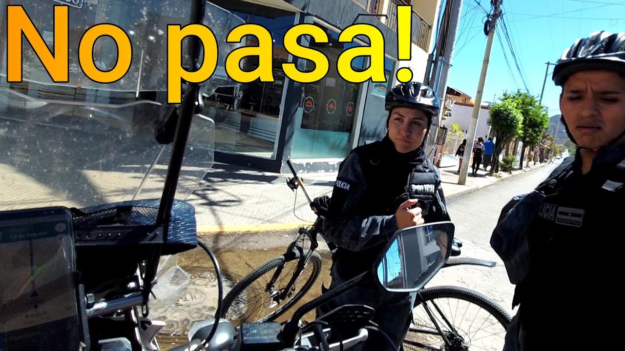 LA POLICIA no me deja avanzar por la RUTA 40 (C4 - E3) #ruta40 #xtz250 #yamaha