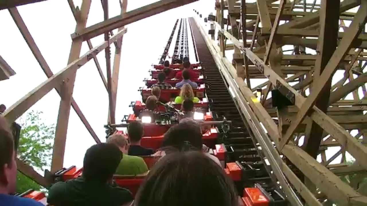 POV: Goliath (Back Row) -- Six Flags Great America