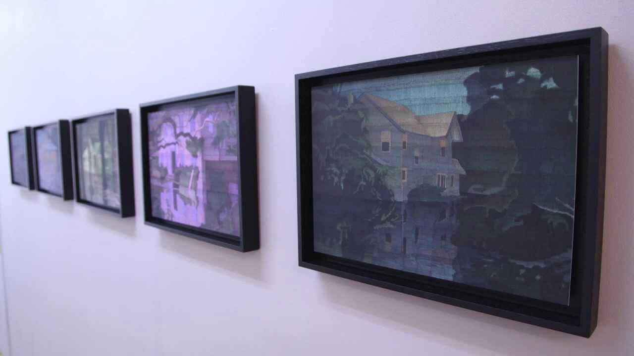 "L'île". Claire Tabouret à la galerie Isabelle Gounod. 2012