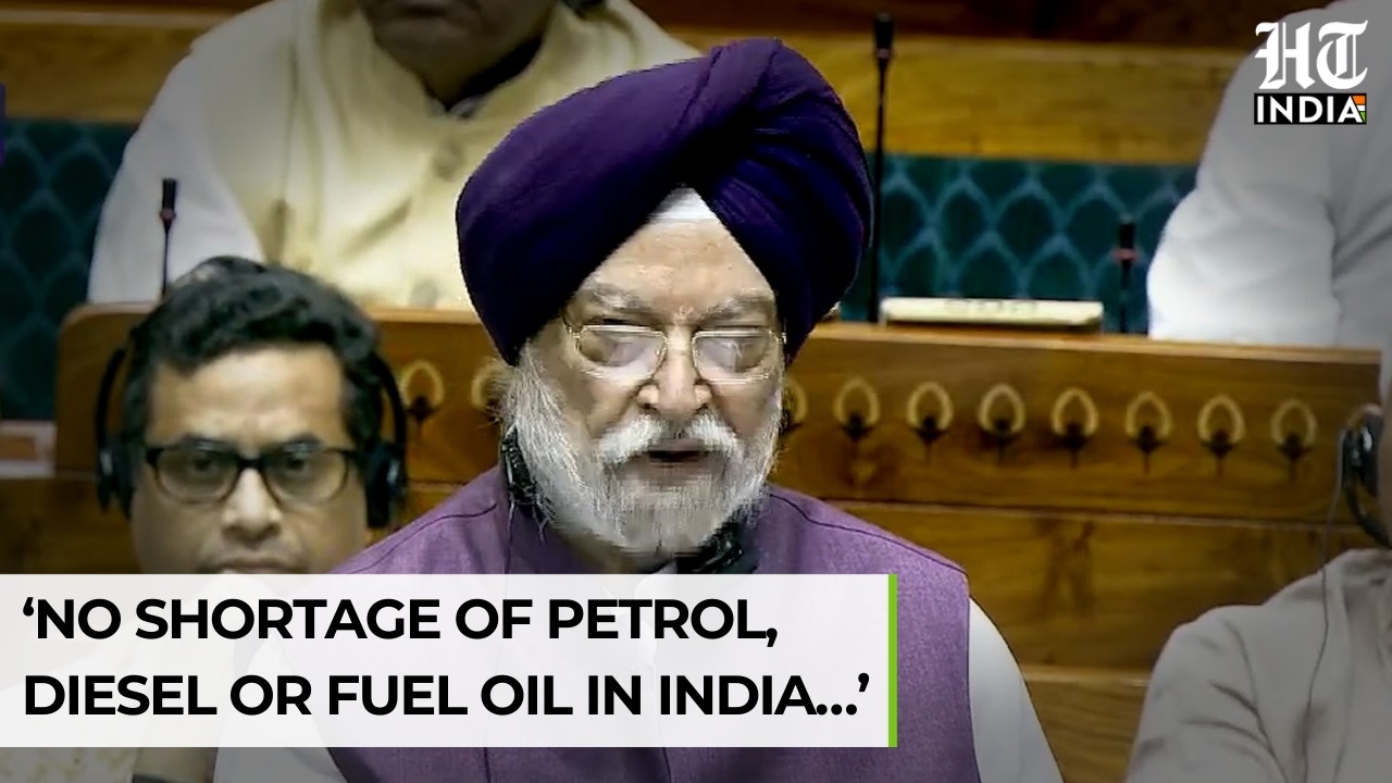 Amid Iran War Crisis, Modi Minister Makes Big Claim In Parliament; ‘Crude Supply Position Secure…’