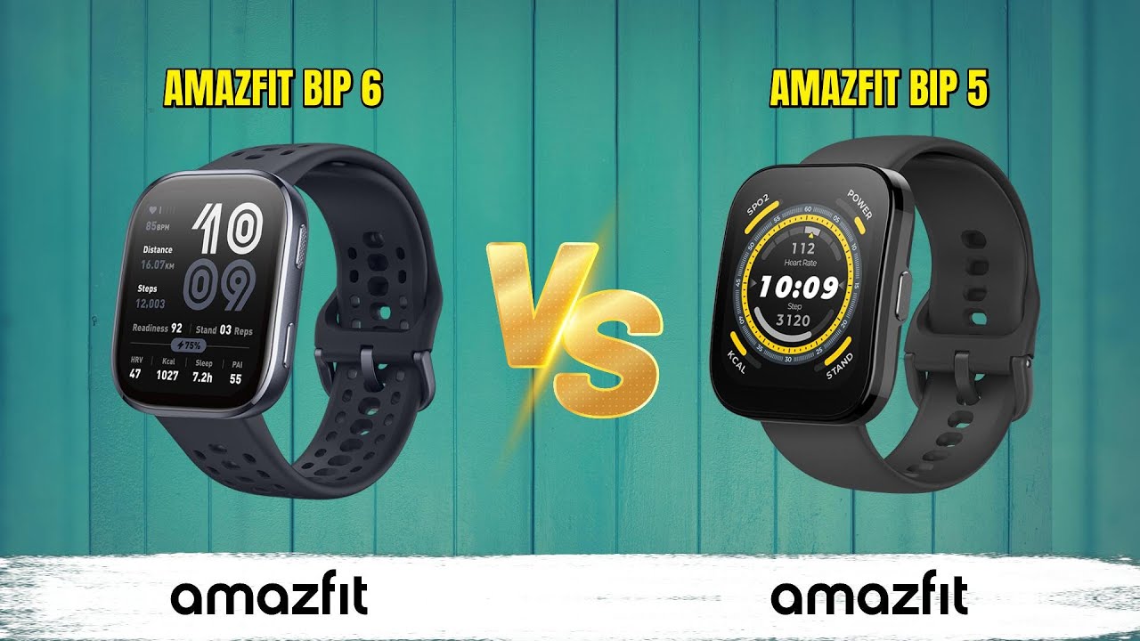 Amazfit Bip 6 vs Amazfit Bip 5 | Comparison |