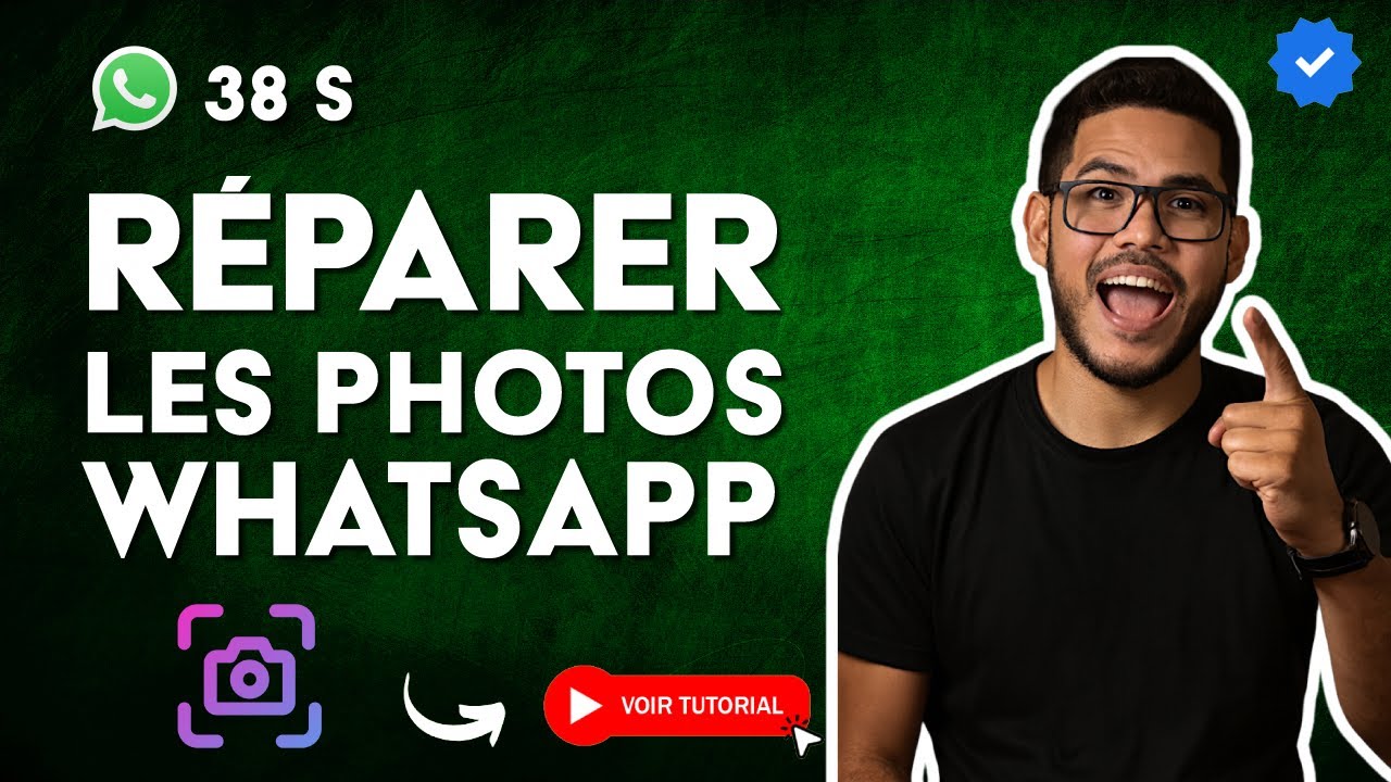Comment RÉPARER les PHOTOS WHATSAPP qui ne s'AFFICHENT pas dans la GALERIE ANDROID en 38 S