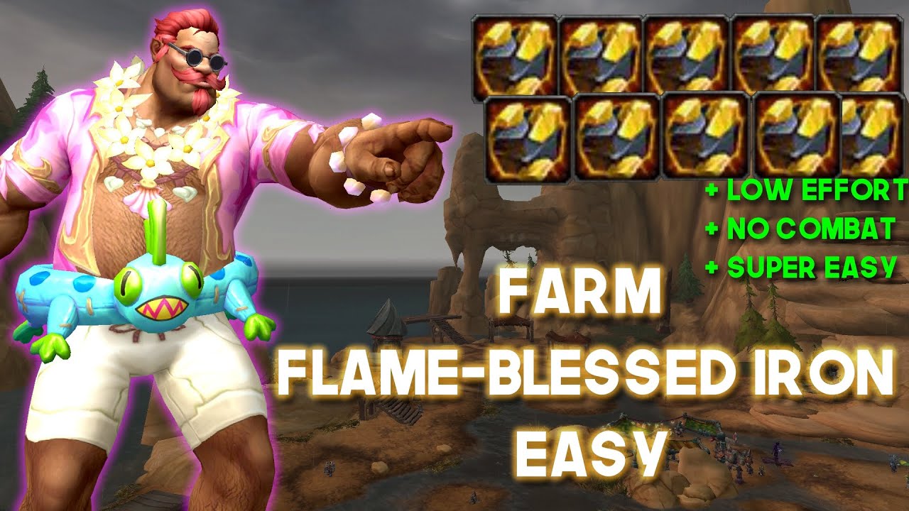 EARN FLAME-BLESSED IRON FAST AND EASY FOR TRANSMOG