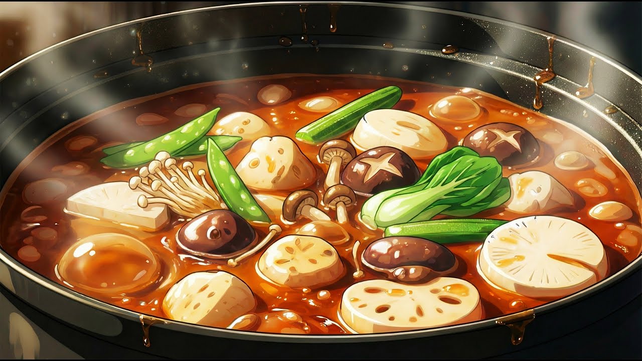 POV: Grandma’s Cozy Ghibli Soup 🥣 10 Minutes of Healing ASMR Cooking Loop
