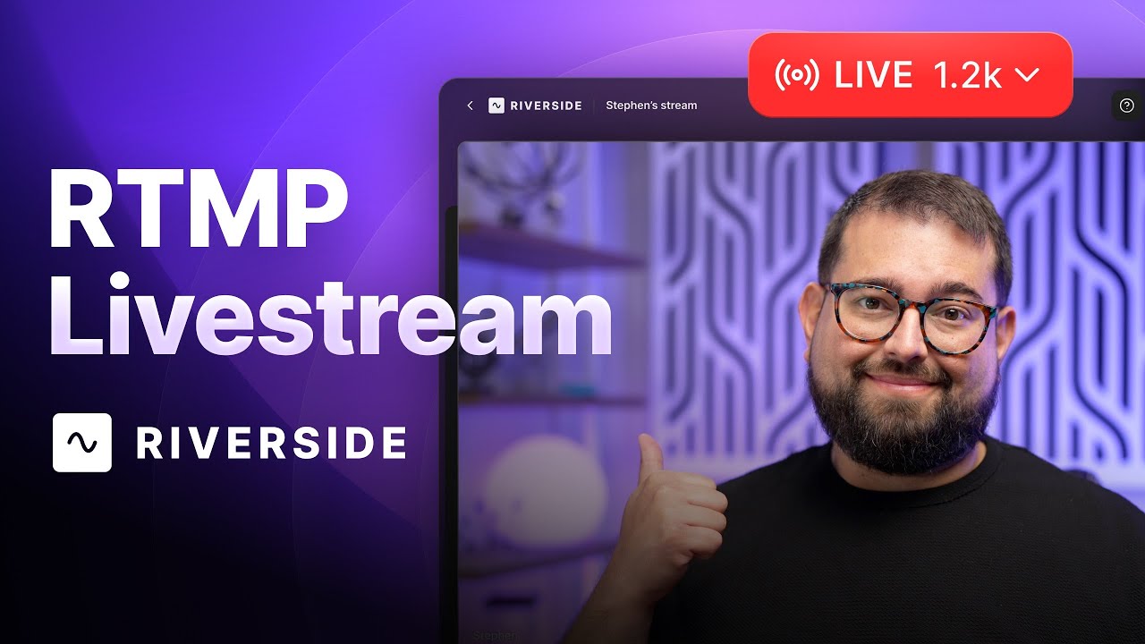 LIVE Stream to Instagram or RTMP with Riverside!