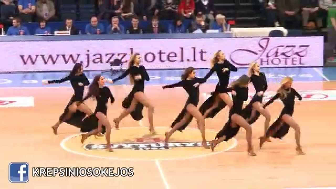 Žalgiris Kaunas cheerleaders!