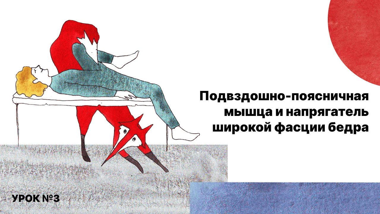 Растяжки от доктора Ильясова, УРОК 3: Подвздошно-поясничная мышца и напрягатель широкой фасции бедра