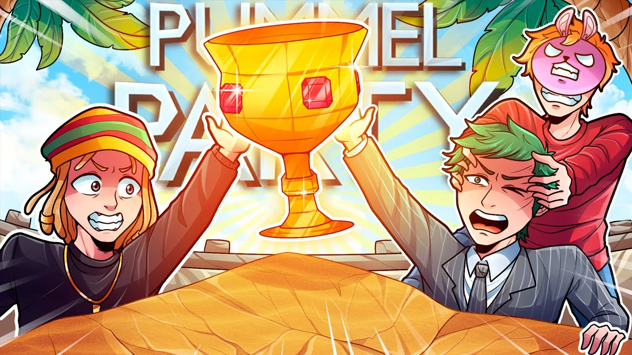 5 Idiots Fight For Glory | Pummel Party Funny Moments