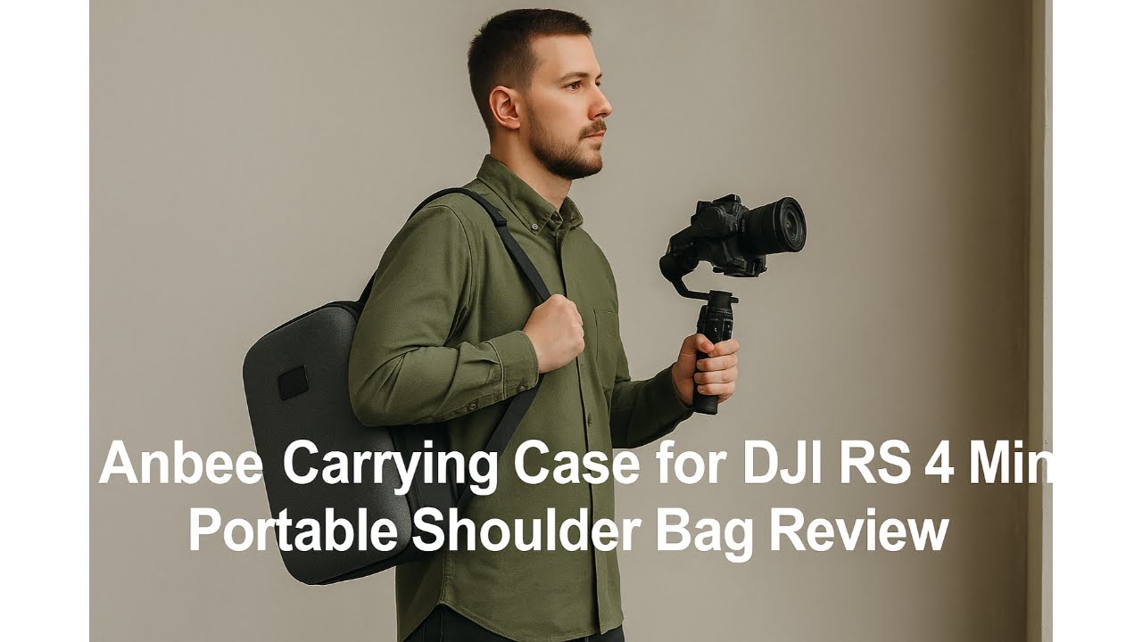 🎒 Anbee Carrying Case for DJI RS 4 Mini, Portable Shoulder Bag Review 👜