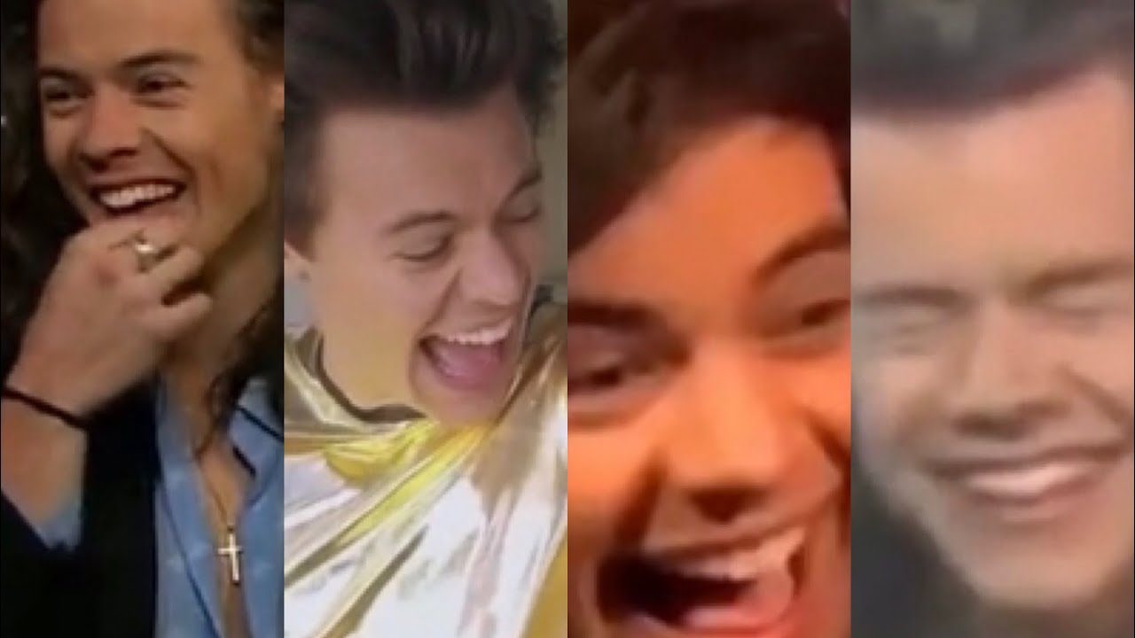 harry styles laughing for 4 minutes