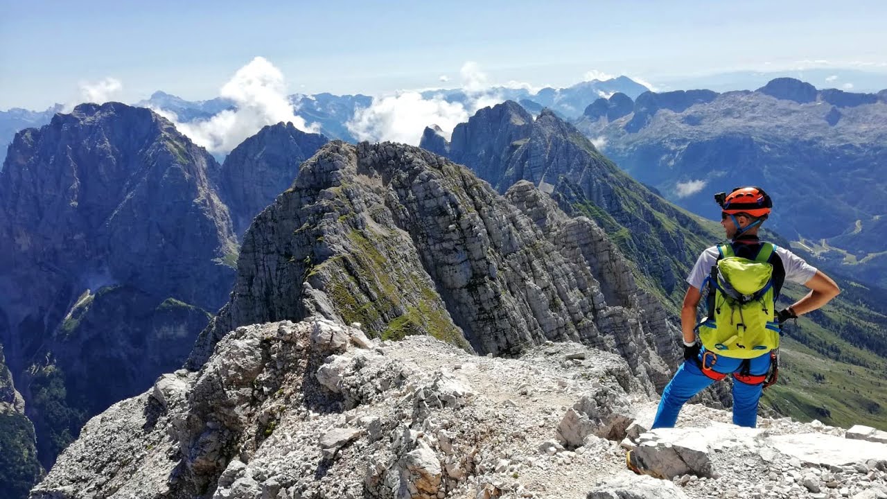 via Findenegg al Jof di Montasio, biv. Suringar, scala Pipan e cima di Terrarossa - 12/08/2023