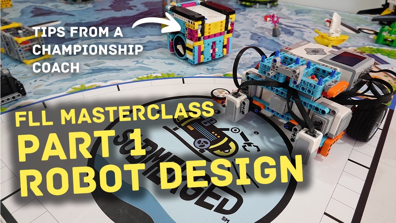 Мастер-класс FLL, часть 1: Разработка робота тренером-чемпионом