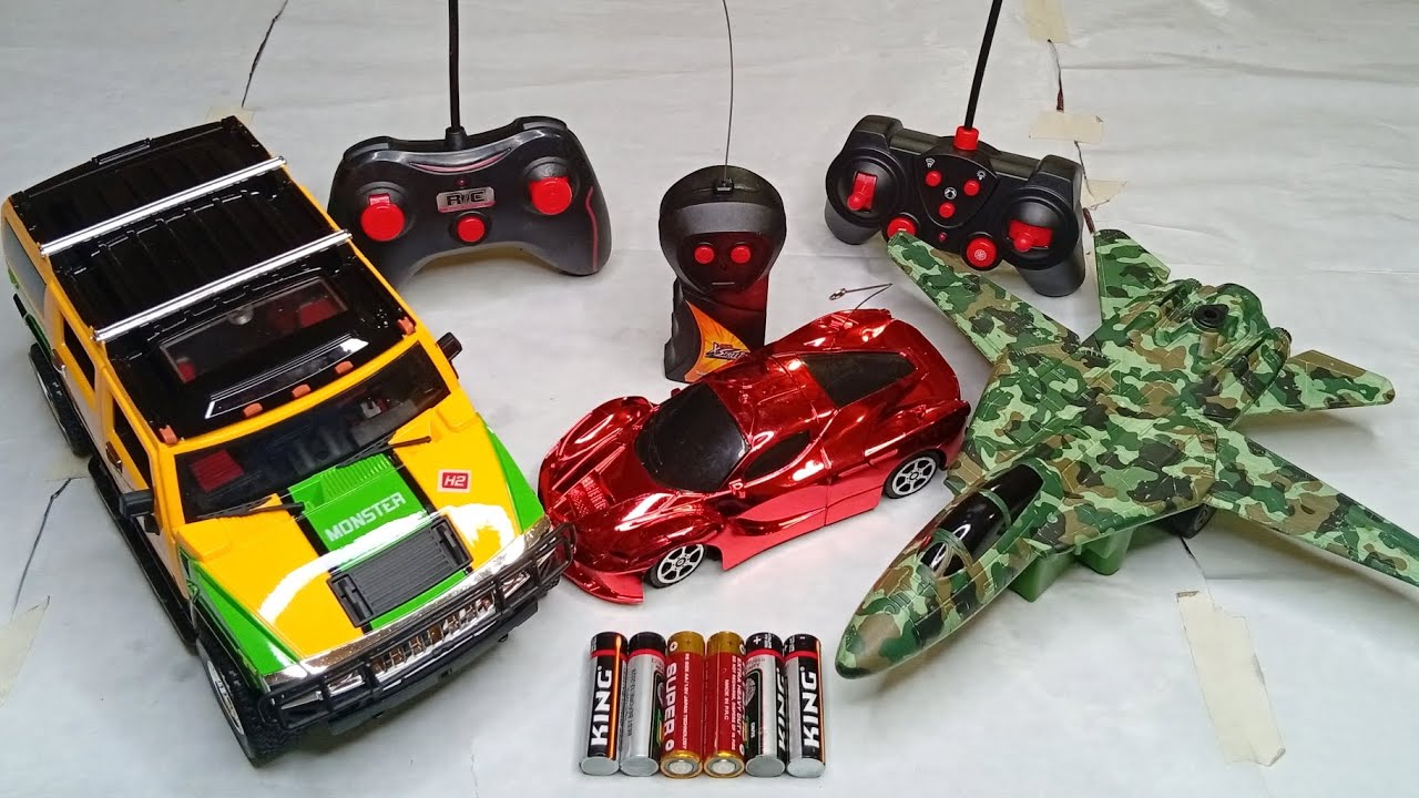 Radio Control Racing Rc Vehicle and Remote Control Jeep 4x4, Rc fighter jet, rc monster off road