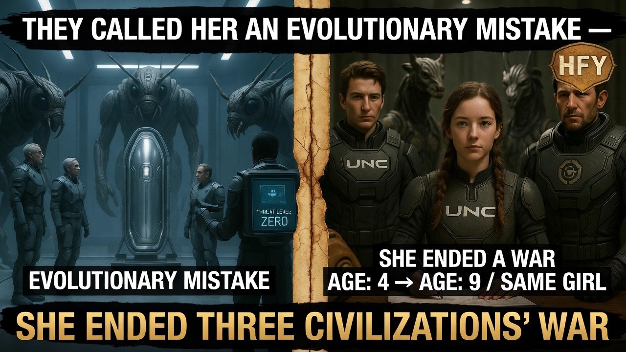 They Found A 4-Year-Old Human In The Wreckage — 5 Years Later She Changed Everything | HFY